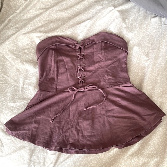 Express Tops - Strapless corset top